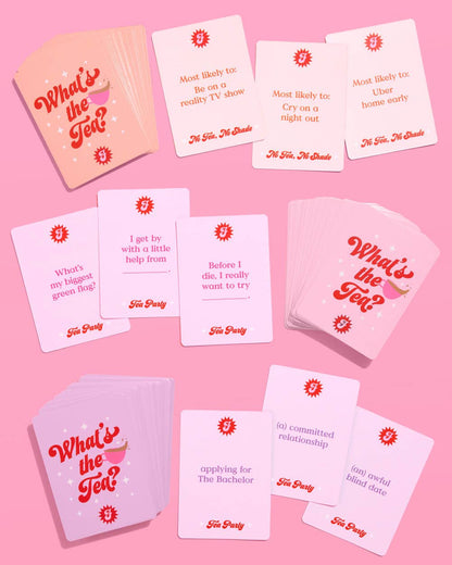 What’s the Tea? Card Game | Bachelorette Party, Girls Night