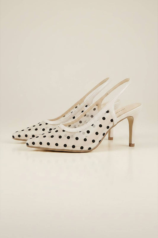 Jennie Polka Dot Heels