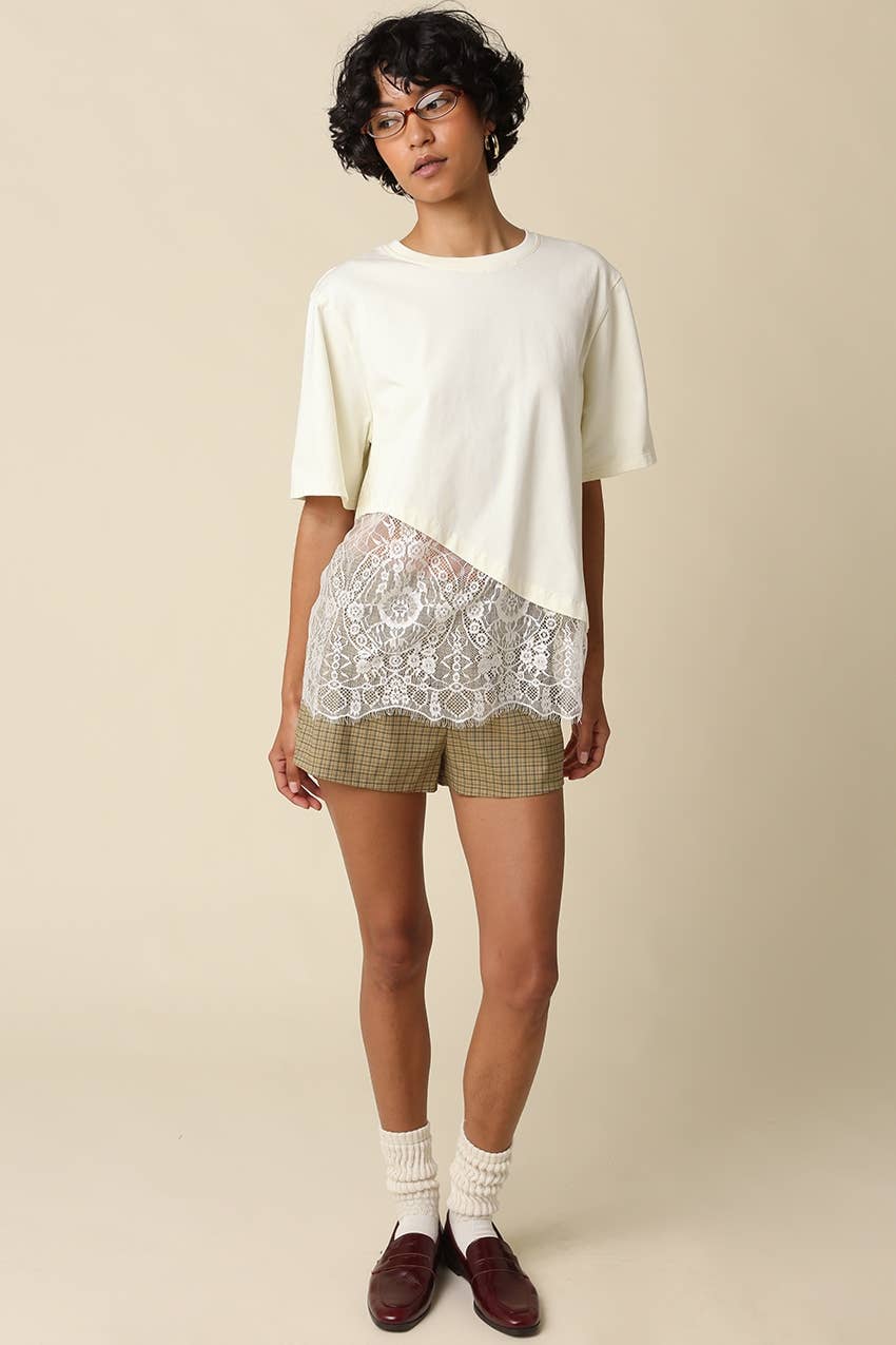 Camila Layered Hem Tee Top