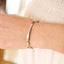 Silver Diamond Bangle | Waterproof Jewelry