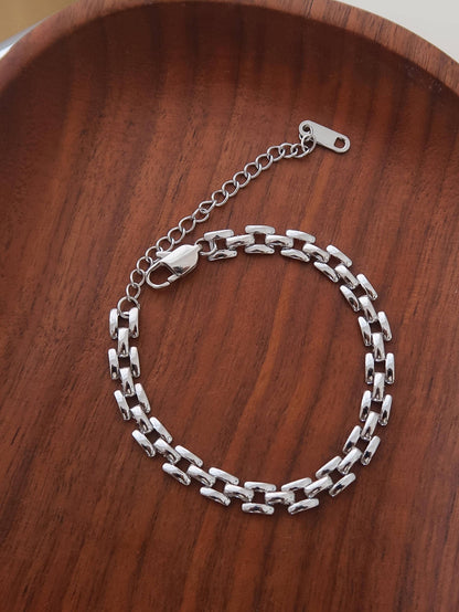 Forte Flat Chain Bracelet | Waterproof Jewelry