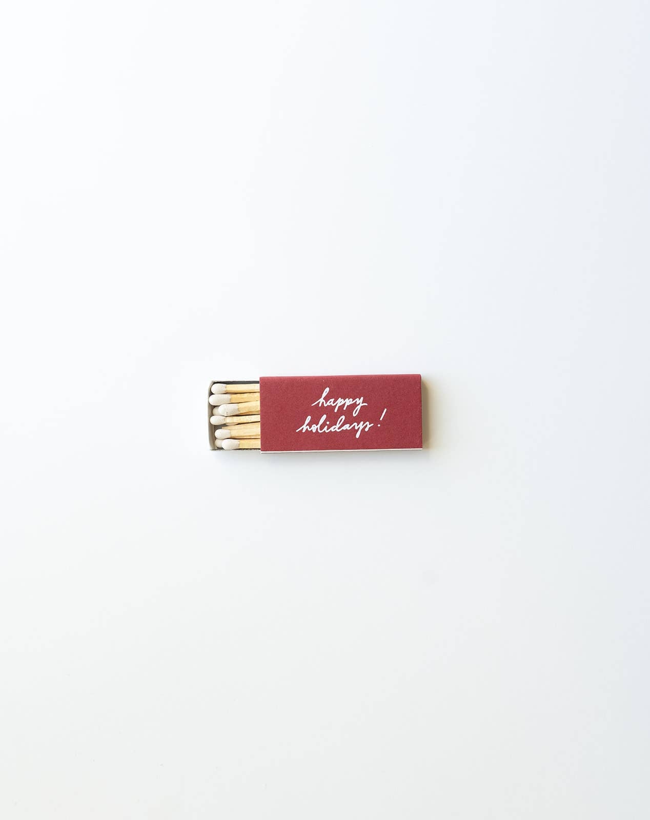 Happy Holidays Matchbox