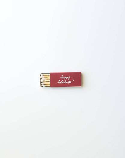 Happy Holidays Matchbox