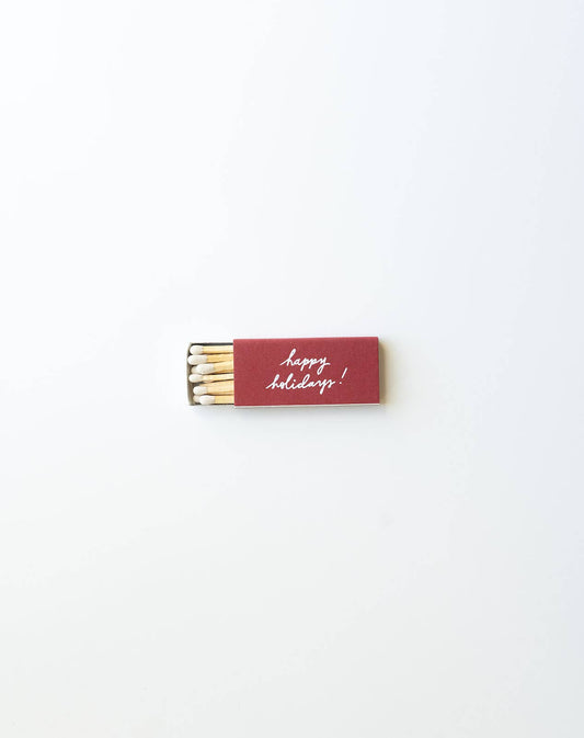 Happy Holidays Matchbox