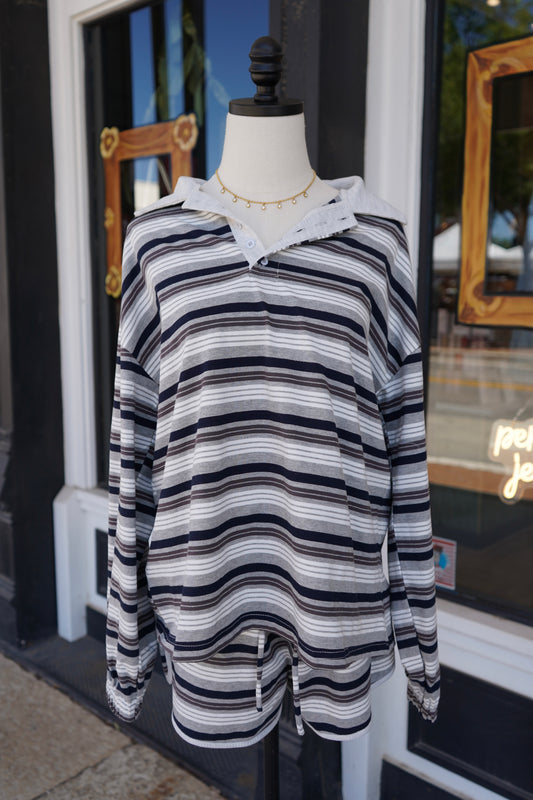Allie Rugby Stripe Set