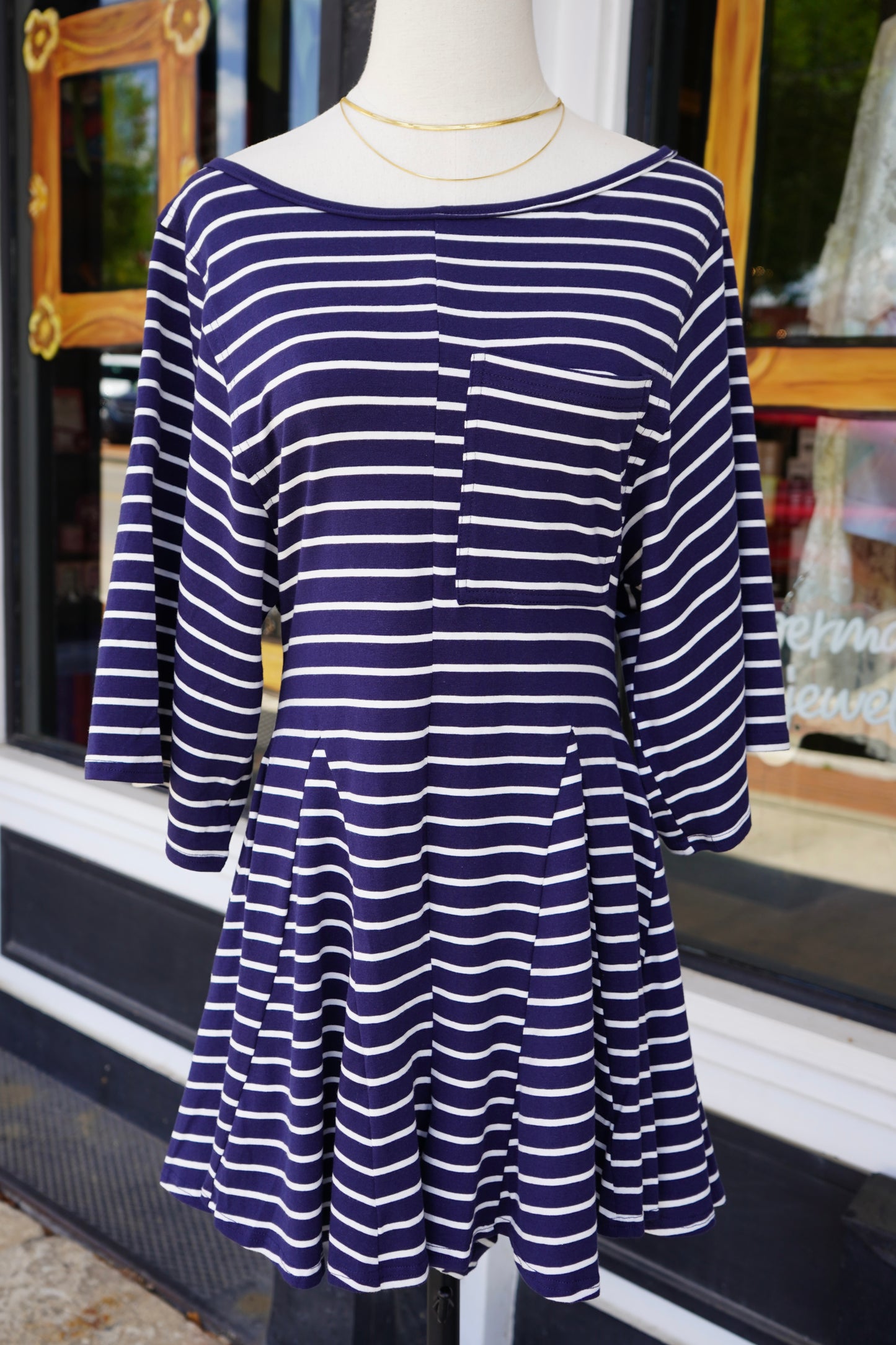 Ophelia Stripe Romper