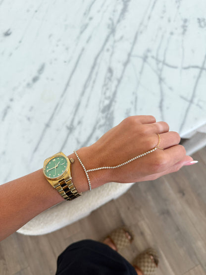 Sparkle Hand Chain | WATERPROOF JEWELRY
