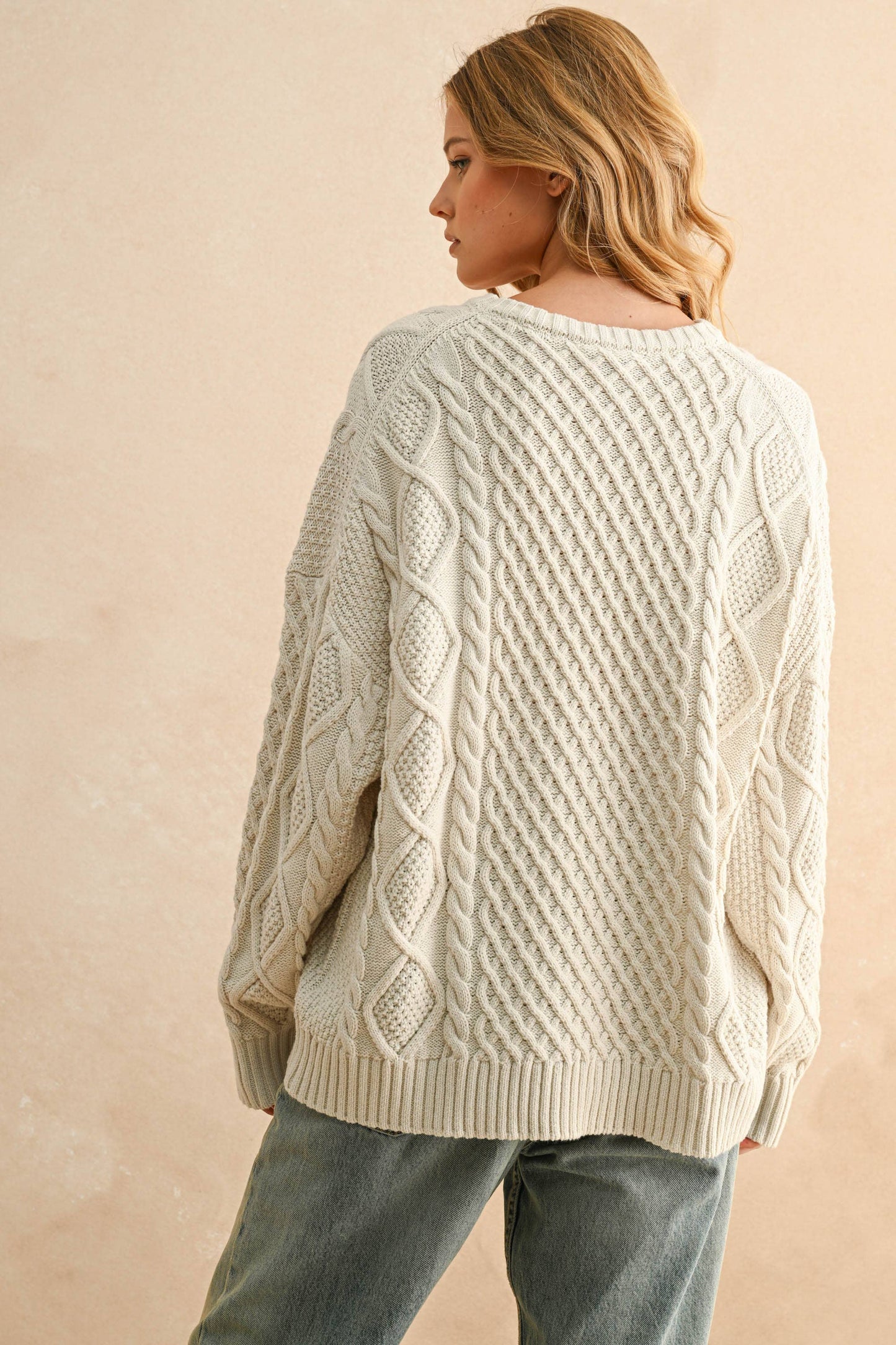 Rory Cable Knit Sweater