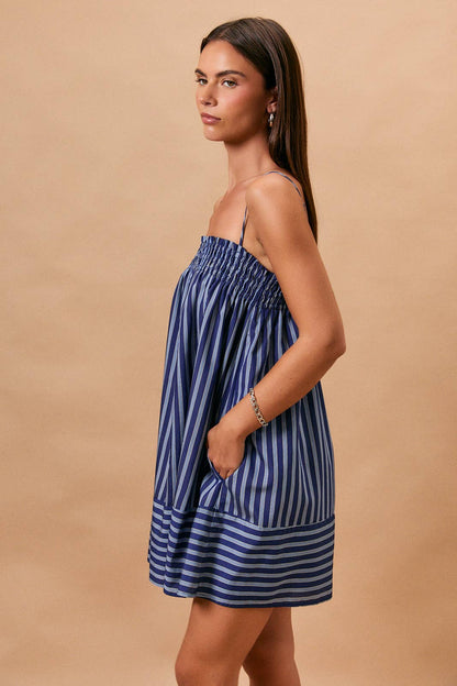 Vacay Stripe Mini Dress