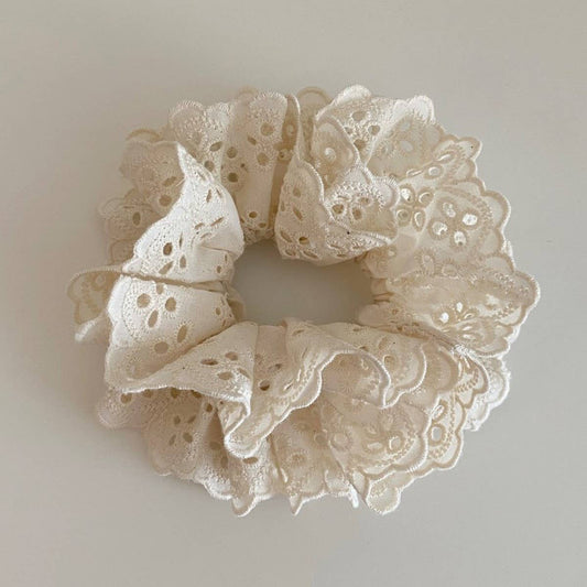 Lace Hair Scrunchies