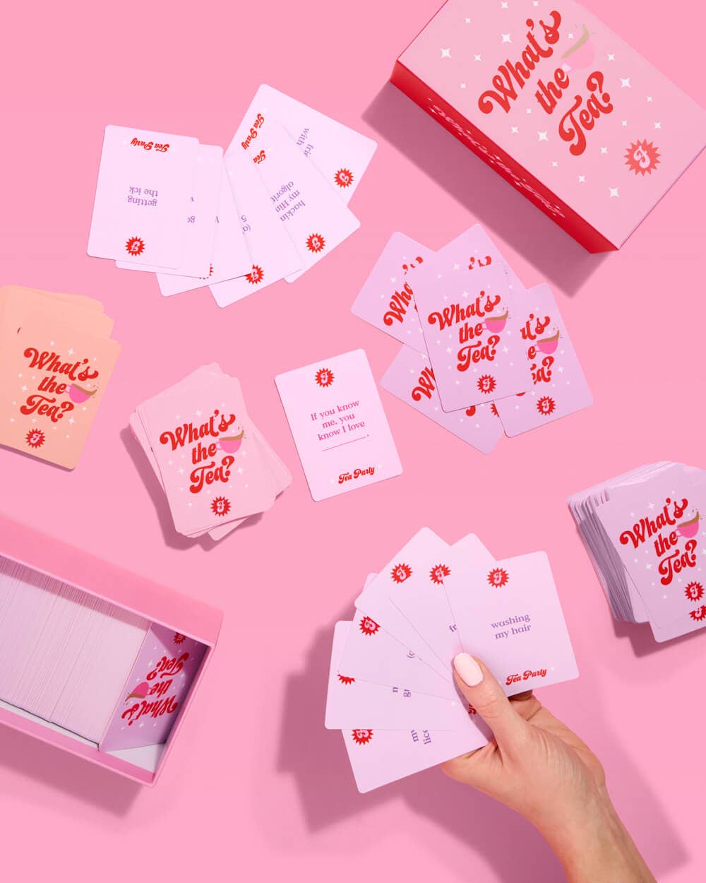 What’s the Tea? Card Game | Bachelorette Party, Girls Night