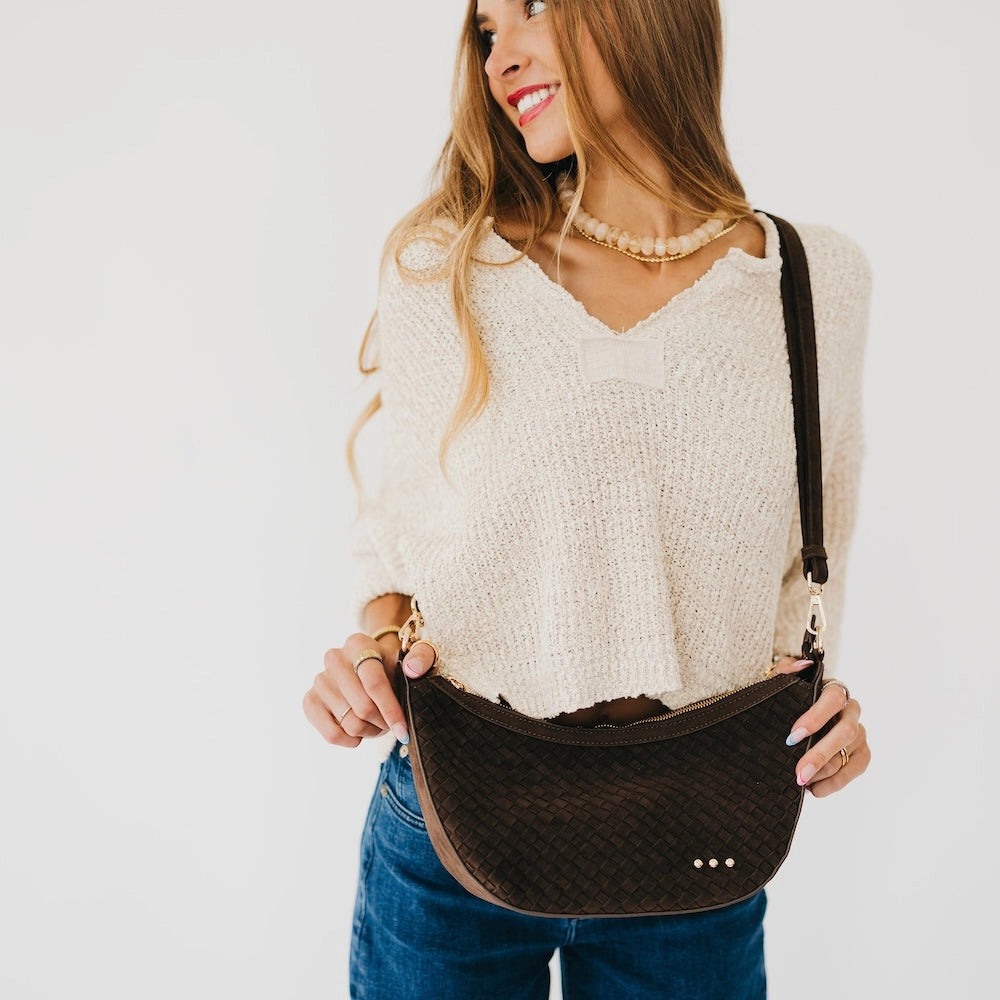 Paige Suede Crossbody