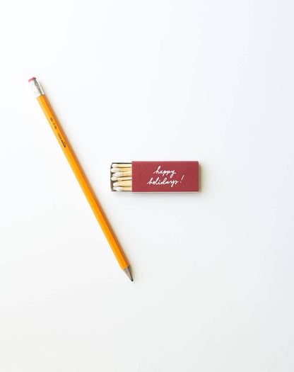 Happy Holidays Matchbox