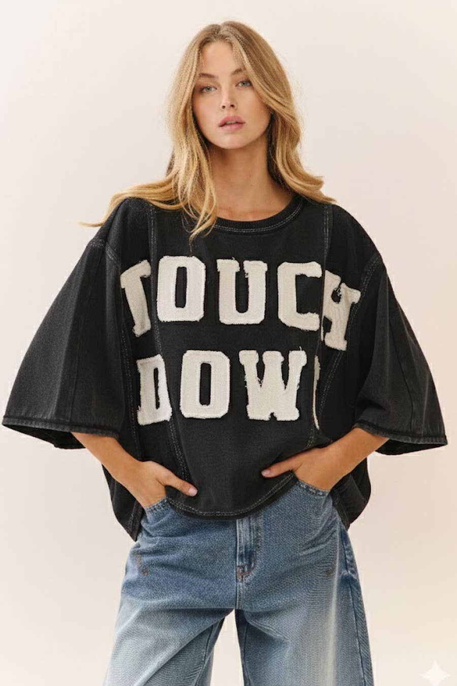 Touch Down Oversized Tee