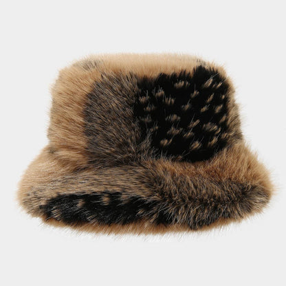 Lila Plush Bucket Hat