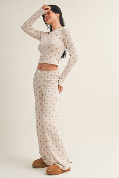 Beary Sweet Pointelle Set