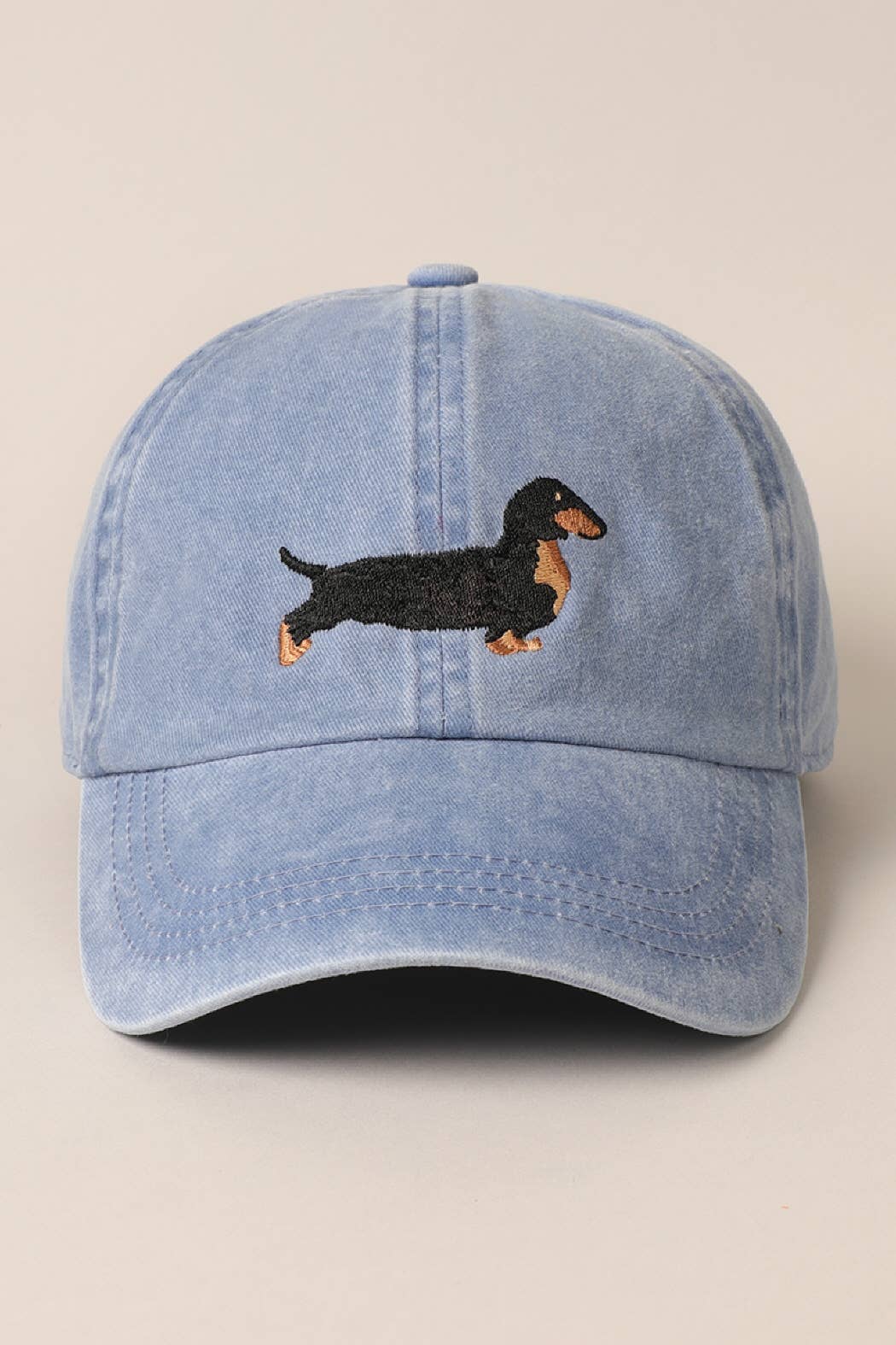 Dachshund Embroidered Cap