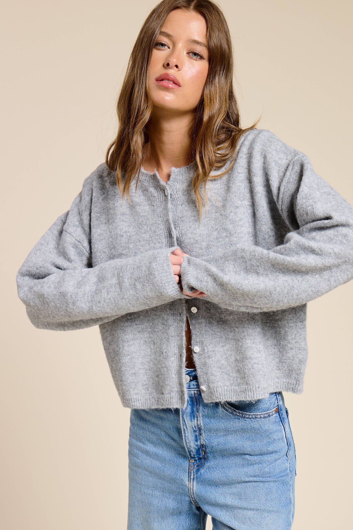 Varsity Patch New York Knit Cardigan