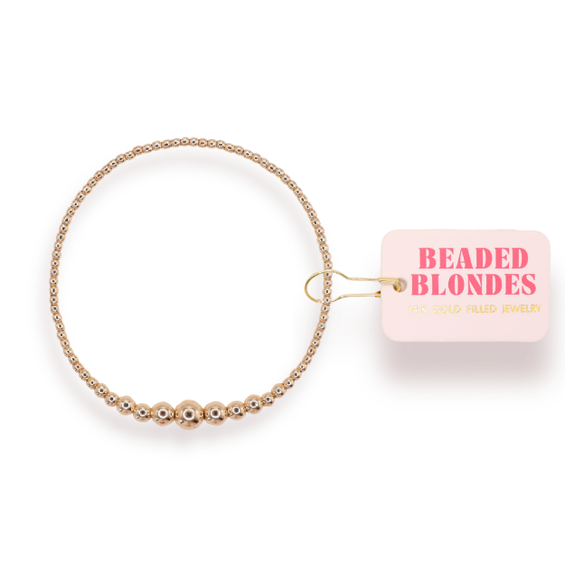 Hilo Bracelet in Gold | BEADED BLONDES