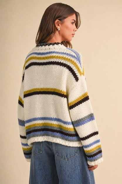 Amelia Stripe Sweater