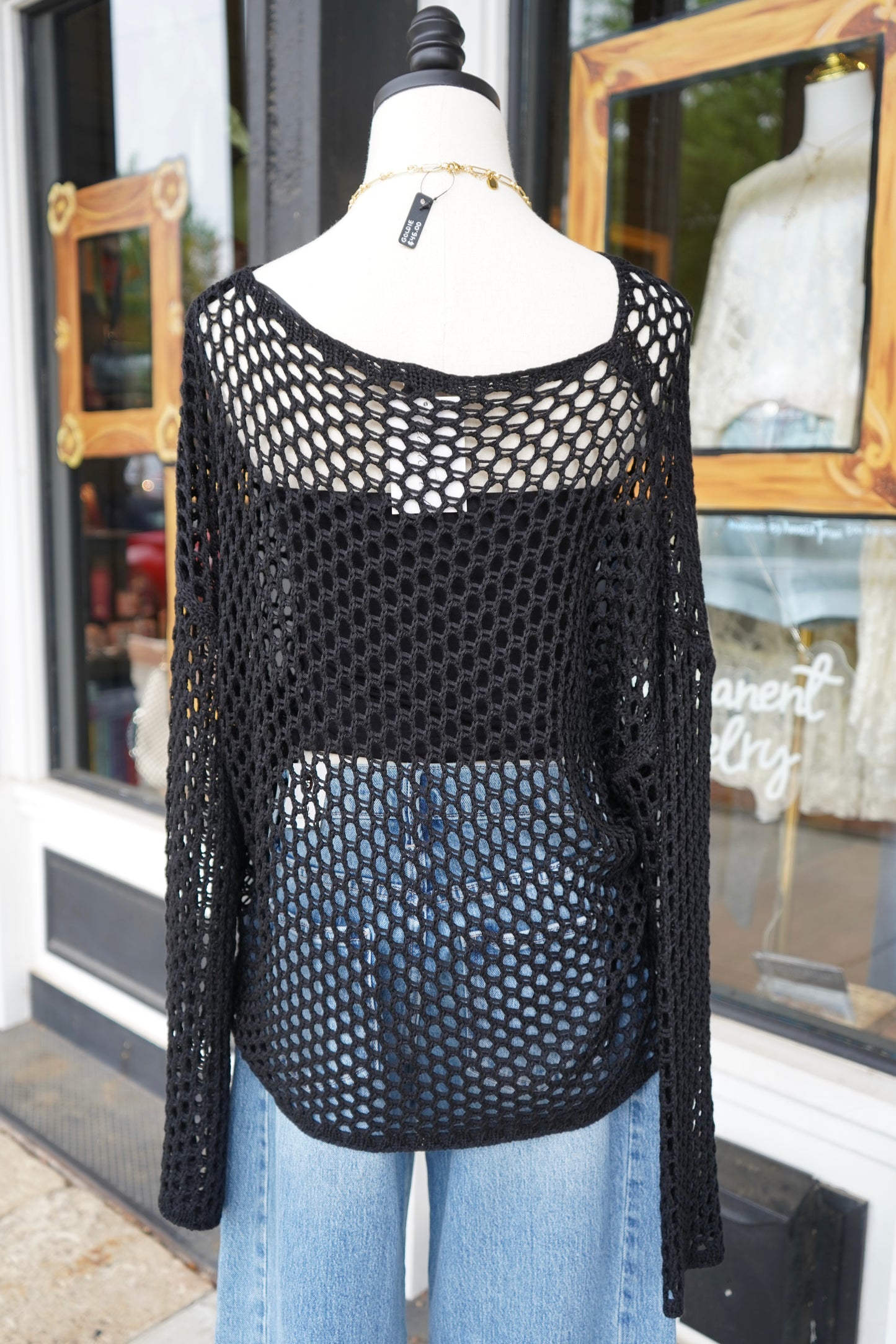 Reese Loose Fit Cover Up Long Sleeve