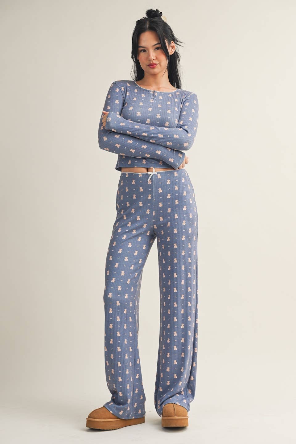 Beary Sweet Pointelle Set