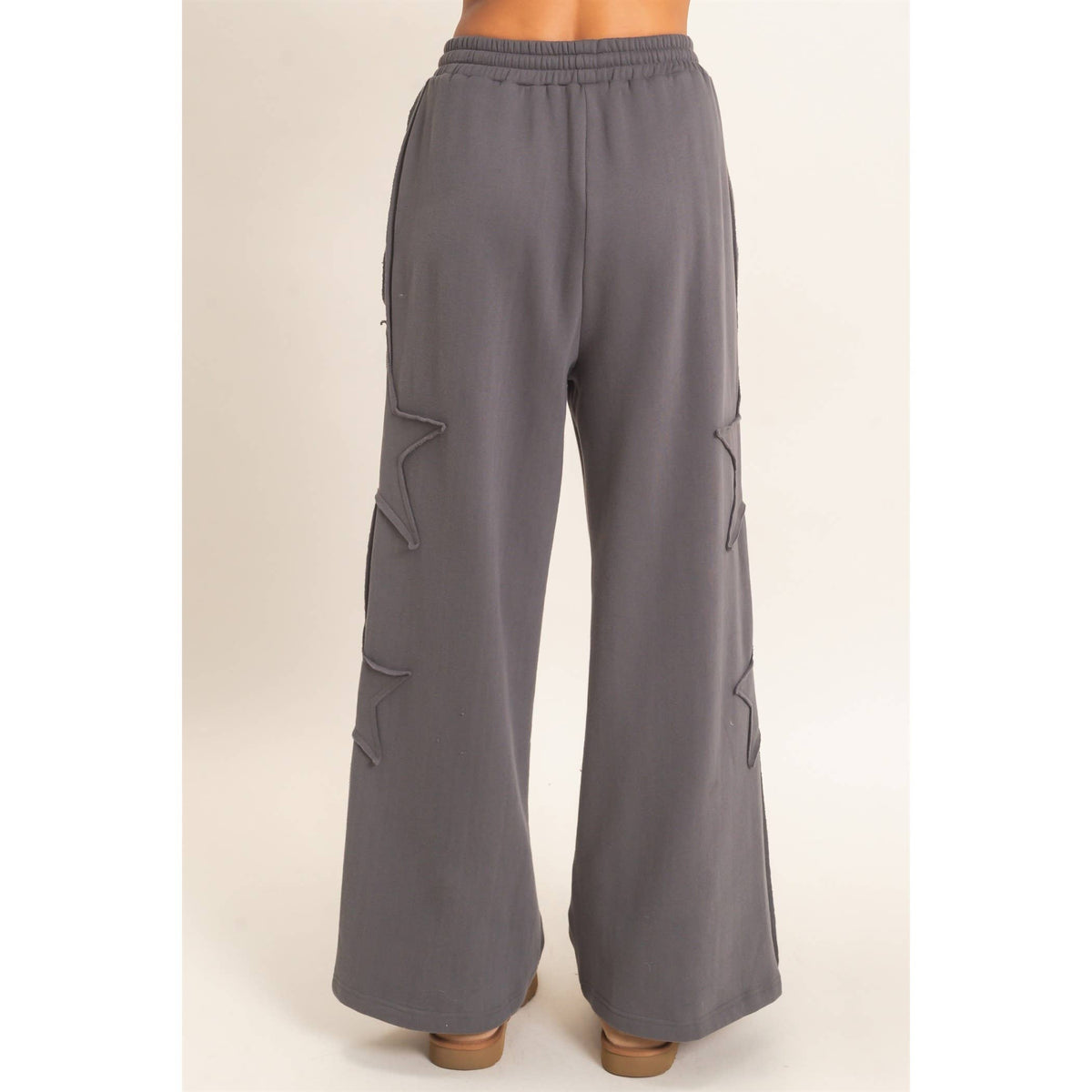 Lilly French Terry Star Patch Sweatpants
