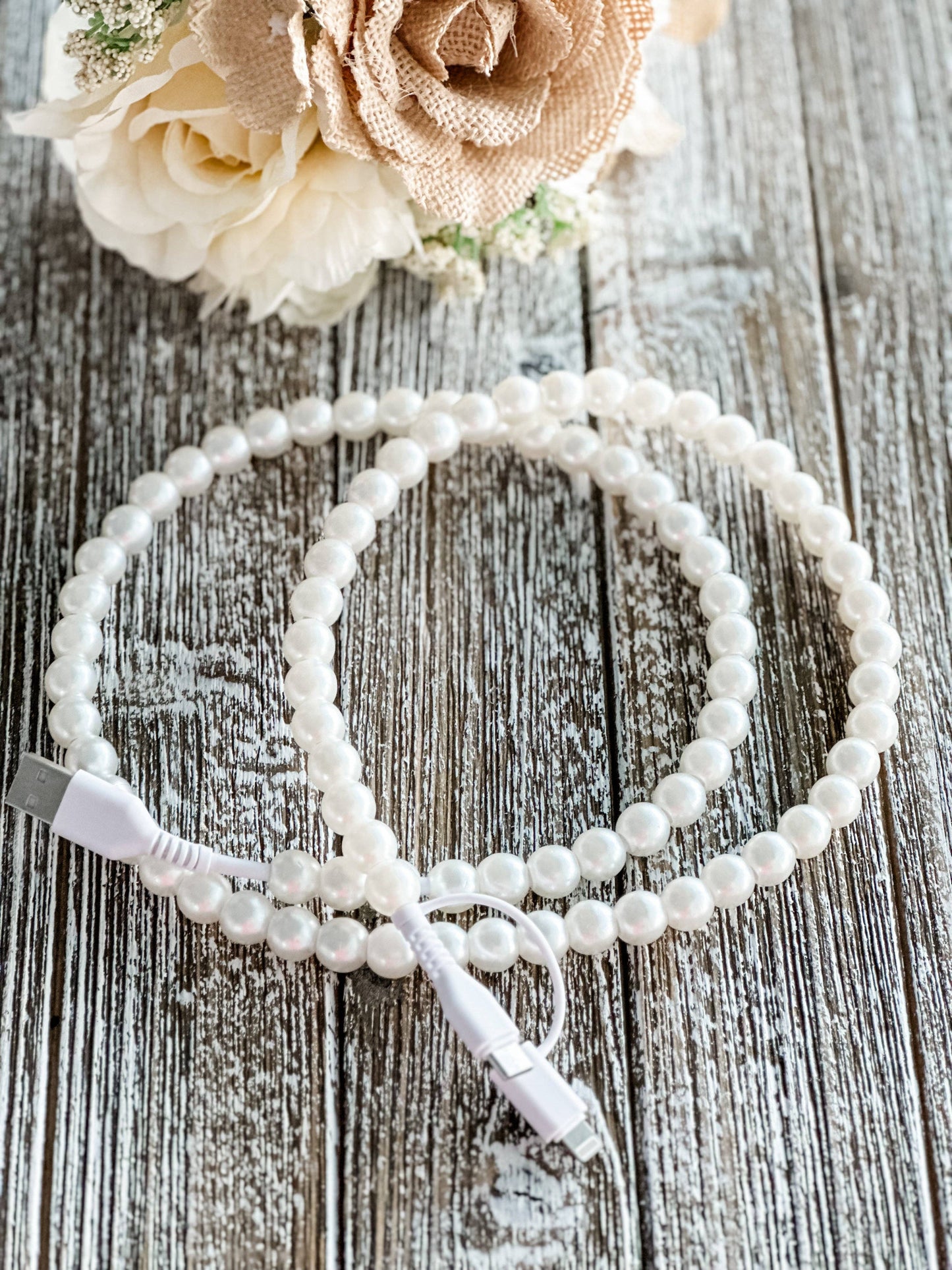 Beaded Cord Phone Charger