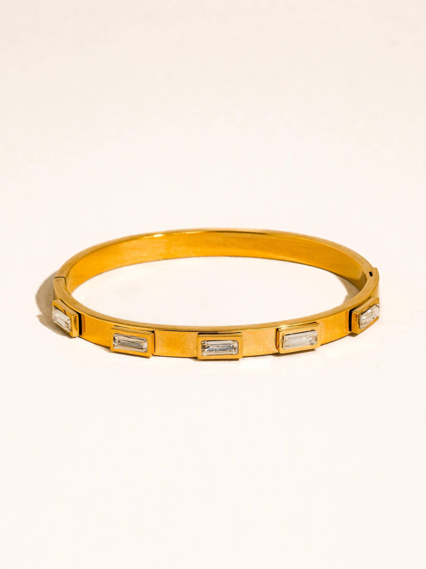 Tanith Baguette Bangle | Waterproof Jewelry