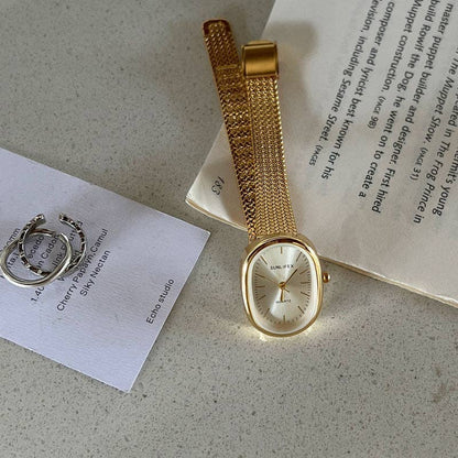 Nina Vintage Oval Watch