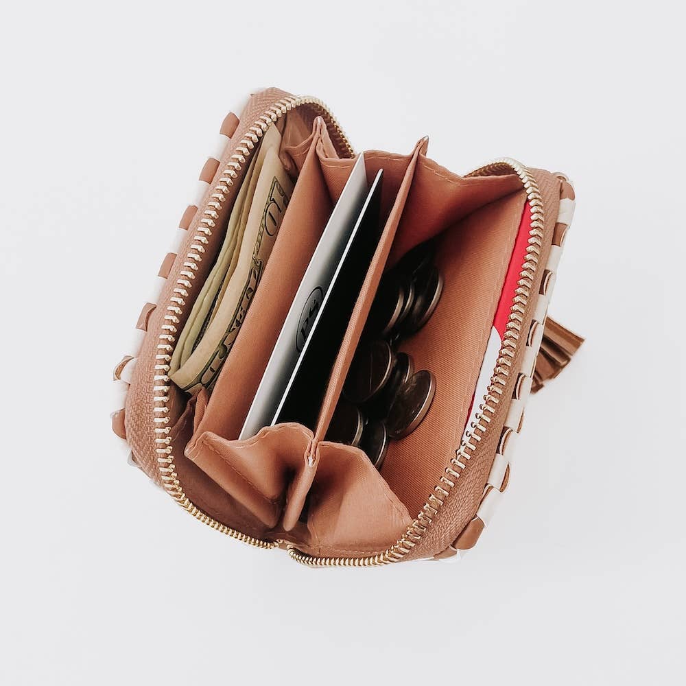 Wynona Woven Wallet | PRETTY SIMPLE