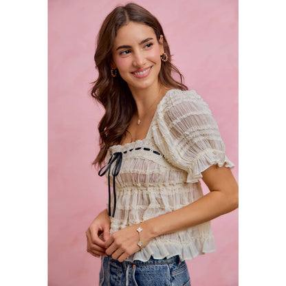 Dolly Puff Sleeve Blouse