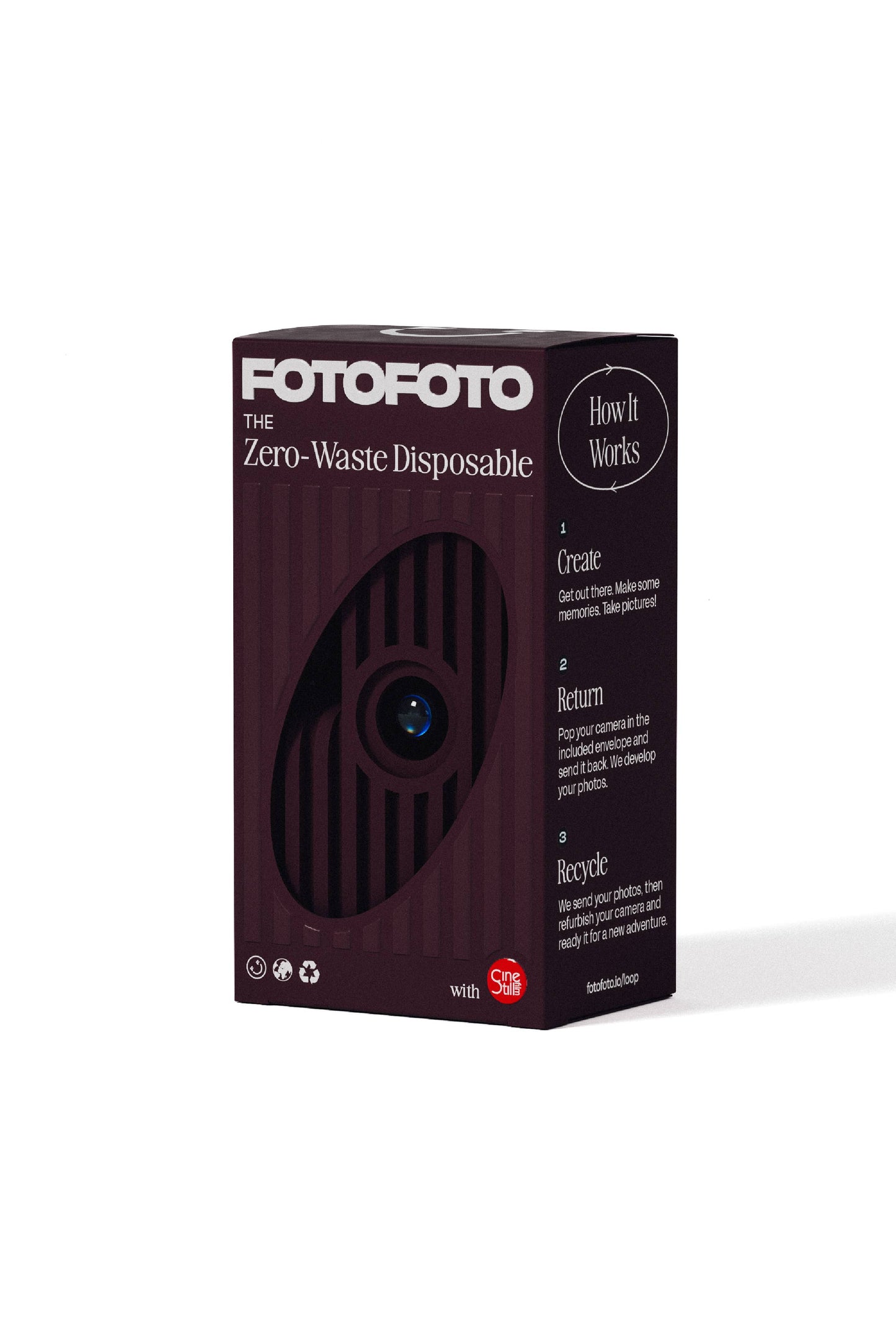 FOTOFOTO "Iris" | Sustainable Disposable Camera