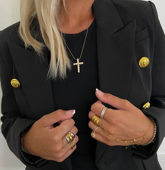 Faith Chunky Diamond Necklace