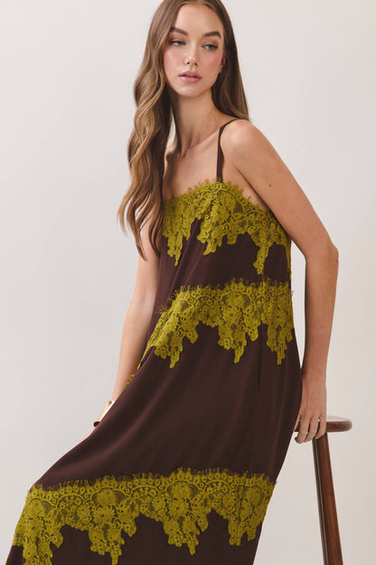 Emmy Lace Maxi Dress