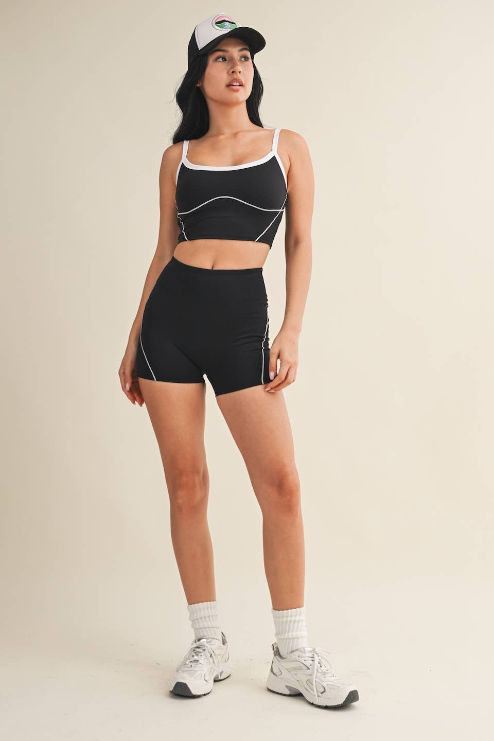 Bri Contrast Contour Top