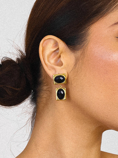 Chance Stone Earring | Waterproof Jewelry