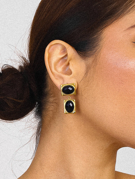Chance Stone Earring | Waterproof Jewelry