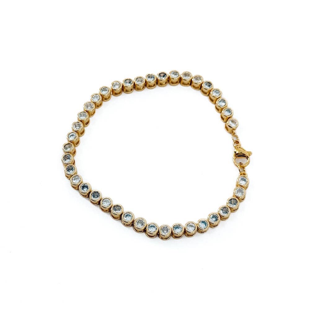 Abbi Tennis Bracelet | Waterproof Jewelry