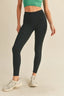 Black Aligned Performance High-Rise Leggings