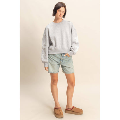 Astra Star Patch Sweatshirt