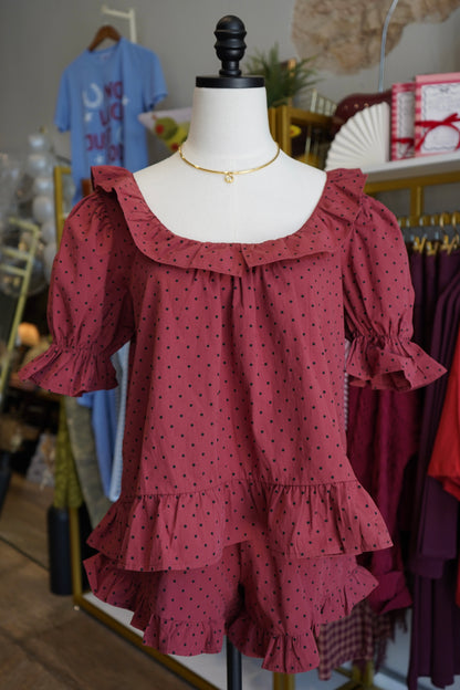Rohan Polka Dot Blouse