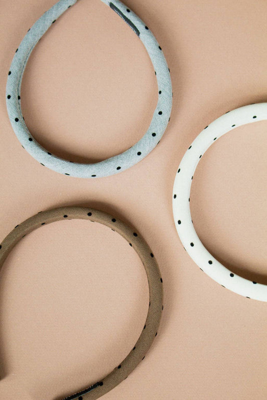Paisley | Pin Dotted Headband