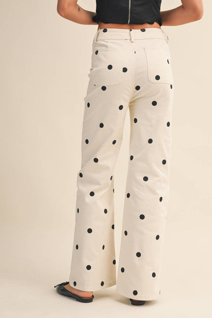 Stacie Polka Dot Jeans