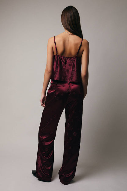 Rosie Satin Tank & Pants Set