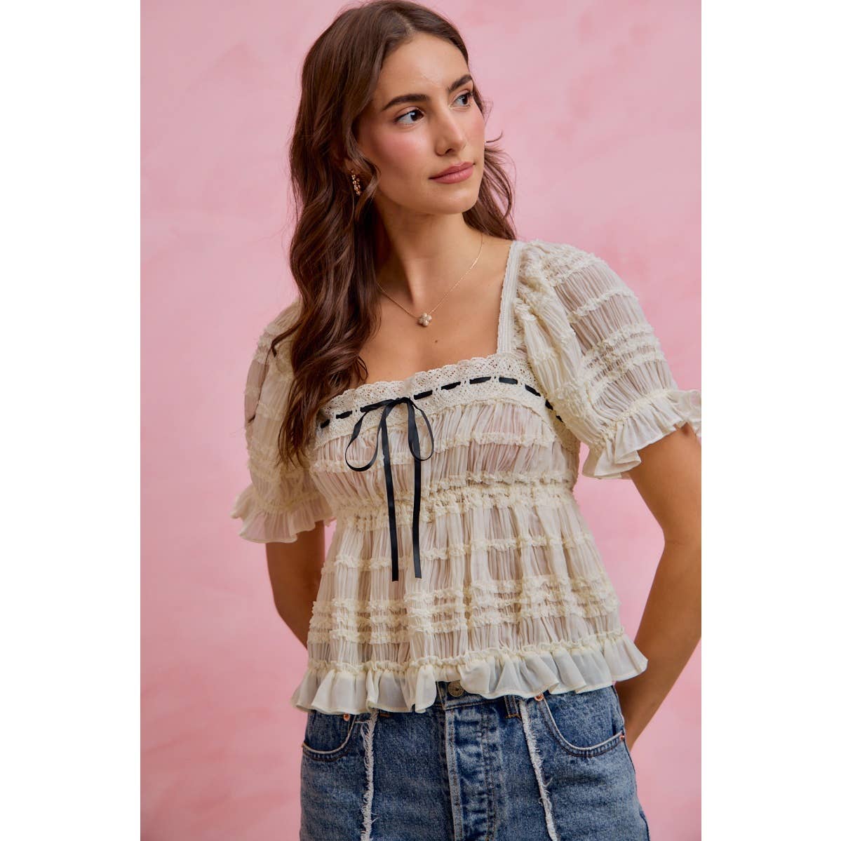 Dolly Puff Sleeve Blouse