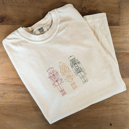 Nutcracker Trio | Embroidered Tee