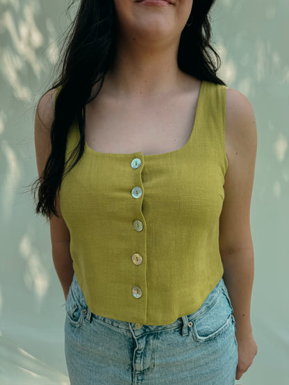 Kylie Linen Vest