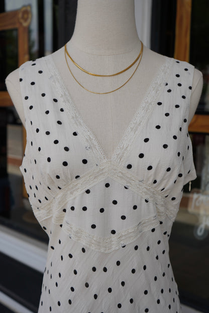 Lola Polka Dot Slip Dress