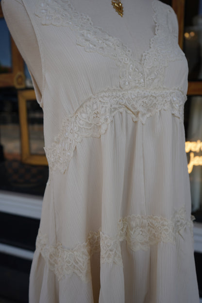 Naomi Lace Detail Mini Dress